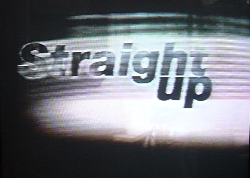 ‘Straight Up’ main titles (in HelveticaP