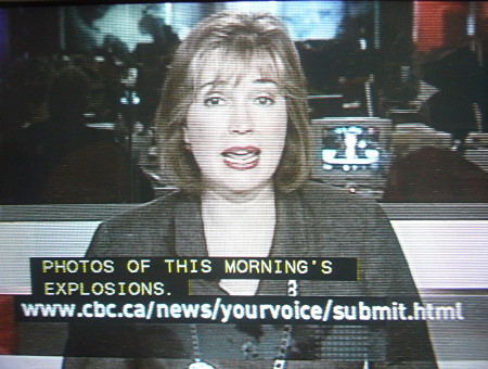Chyron on screen gives lengthy on URL ending in submit.html