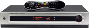 TiVo remote and box