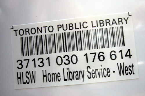 Home Library Service – West barcode