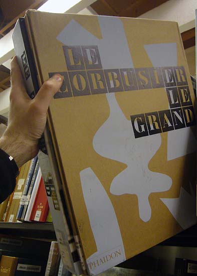 Giant Le Corbusier book