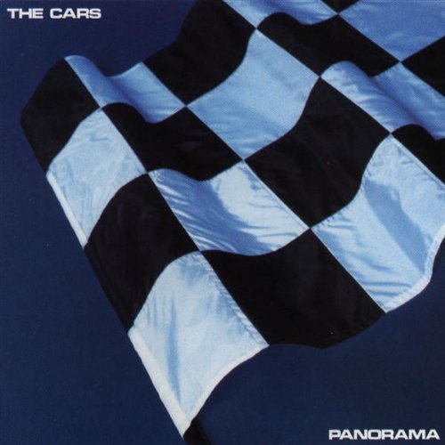 Albun cover with waving checkerboard flag