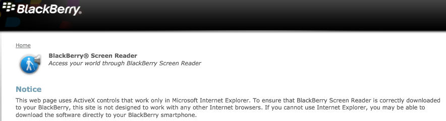 Incorrect Browser: This [W]eb page uses ActiveX controls that work only in Microsoft Internet Explorer