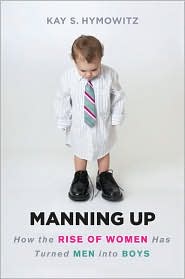 Cover shows little boy in tie, too-big shirt, man’s shoes
