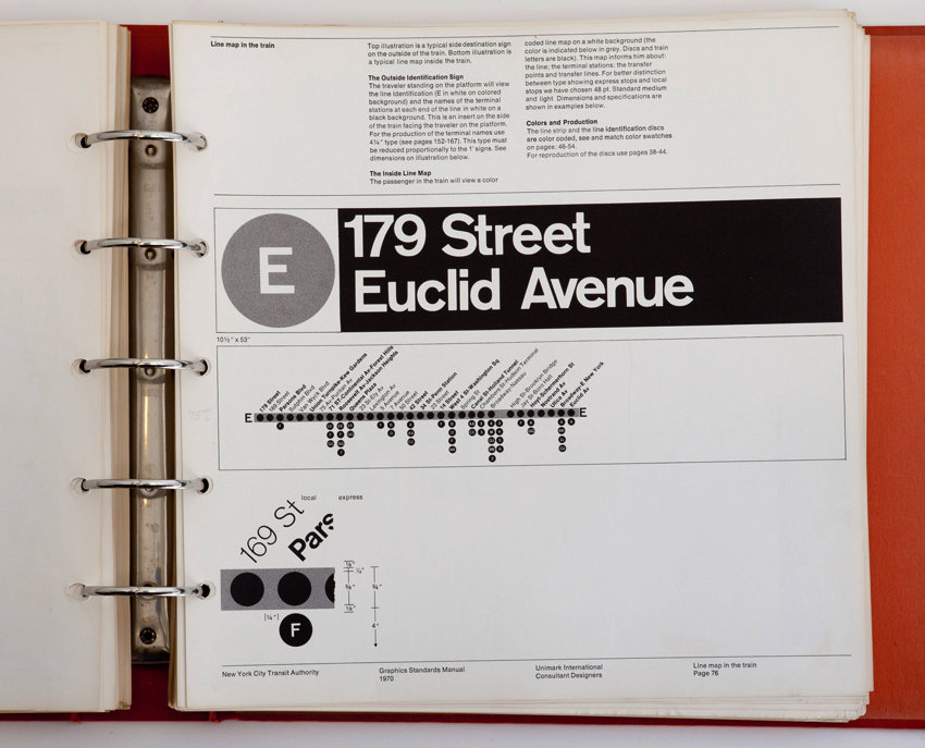 Page showing E train 179 St Euclid Ave signage and line map