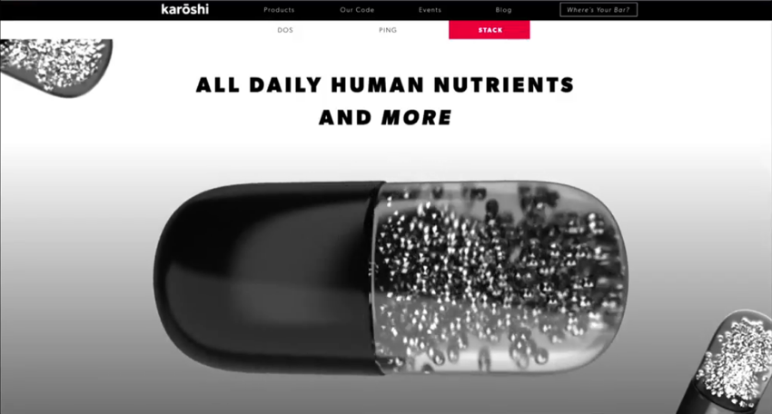 Karōshi: ALL DAILY HUMAN NUTRIENTS AND MORE