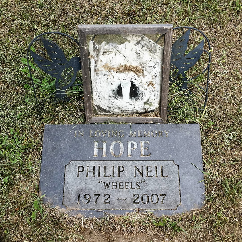 IN LOVING MEMORY: PHILIP NEIL HOPE “WHEELS” 1972–2007
